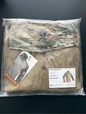 Crye Precision G3 Combat Shirt in MultiCam/Tan size Small Regular